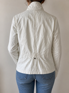 Giacca Moncler Vintage Y2K Bianca Zip Collo Alto (L) — foto 2