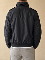Giacca Giubbino Calvin Klein Double Black Vintage Y2K Uomo (S) - indossata retro