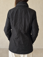 Peuterey Giacca Nero Vintage Y2K Donna (L) - indossata retro