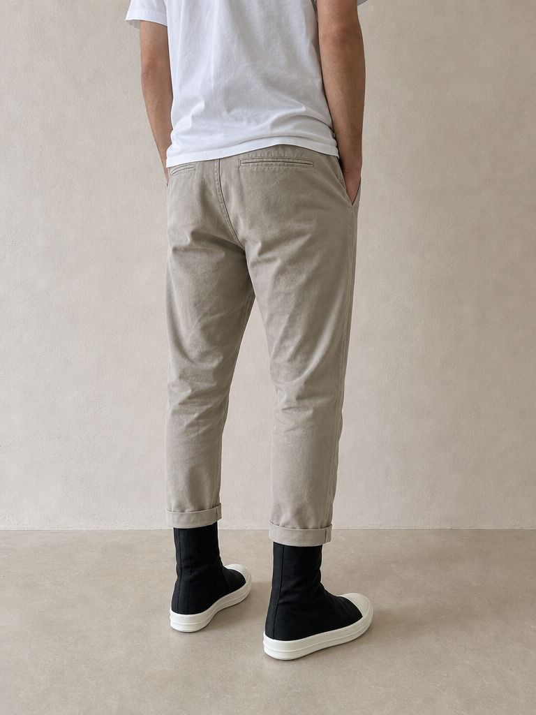 Scarpe Rick Owens Stivaletto Vintage Y2K Uomo (37) - indossata retro