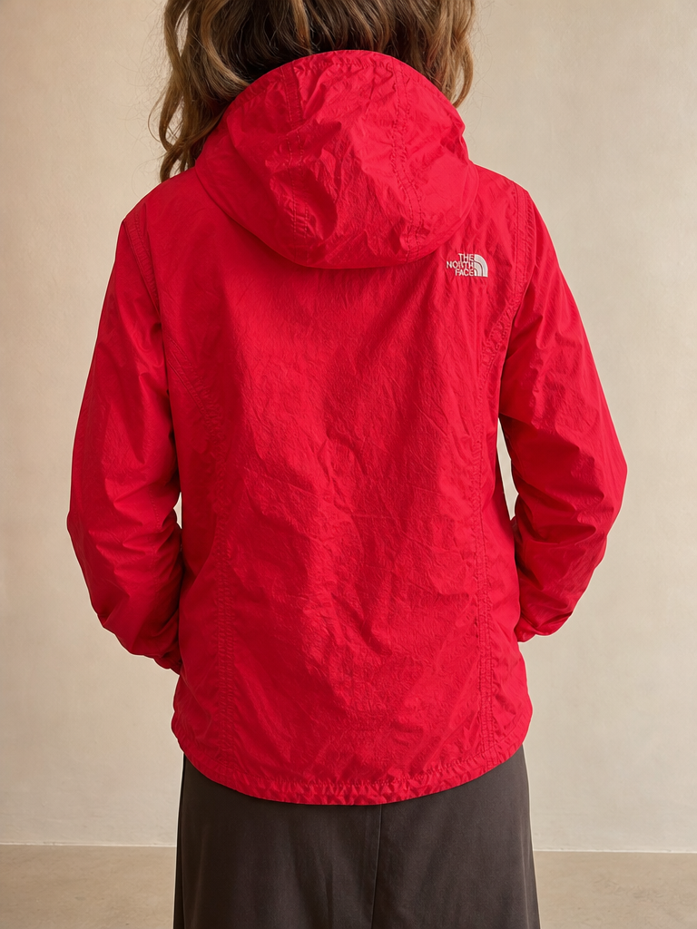 Giacca Giubbino The North Face HyVent Vintage Y2K Donna (M) - indossata retro