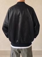 Felpa TrackJacket Made in USA - College Americano 90s 00s Particular Boxy Fit Oversize Vintage Y2K (S) - indossata retro