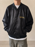 Felpa TrackJacket Made in USA - College Americano 90s 00s Particular Boxy Fit Oversize Vintage Y2K (S) - indossata fronte