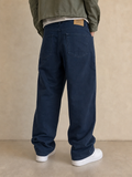 Denim Jeans Lacoste Baggy Fit Pants Dark Blu Vintage Y2K Uomo (L) - indossata retro
