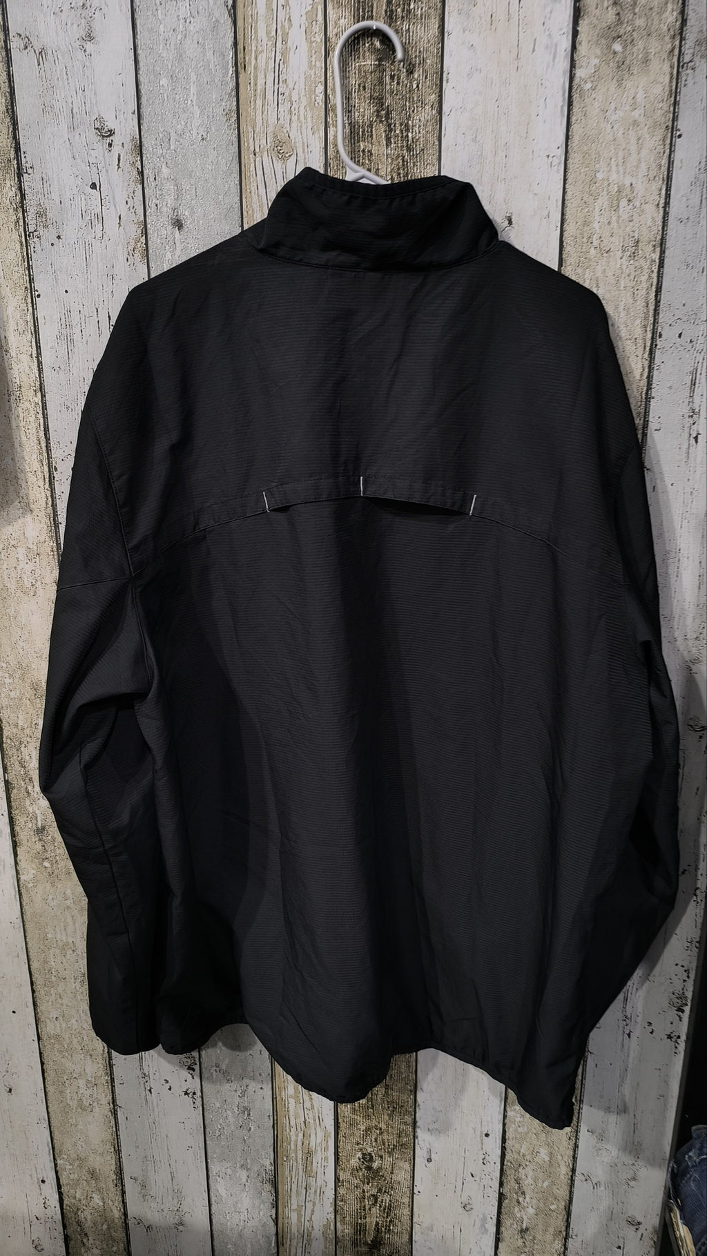 Adidas Felpa Sportiva Zip Corta Nero Dettagli Bianchi Vintage Y2K (XL) — foto 6