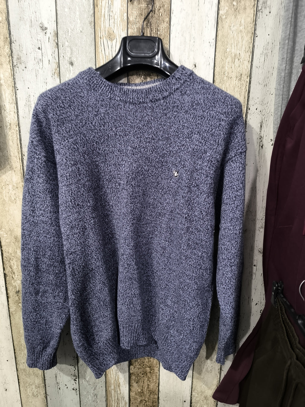 Maglione Girocollo Murphy&Nye Blu Mélange Vintage Y2K Uomo (L) — foto 3