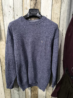 Maglione Girocollo Murphy&Nye Blu Mélange Vintage Y2K Uomo (L) — foto 3
