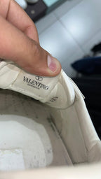 Sneakers Basse Valentino Garavani Borchie Piramidali Bianche Vintage Y2K — foto 6