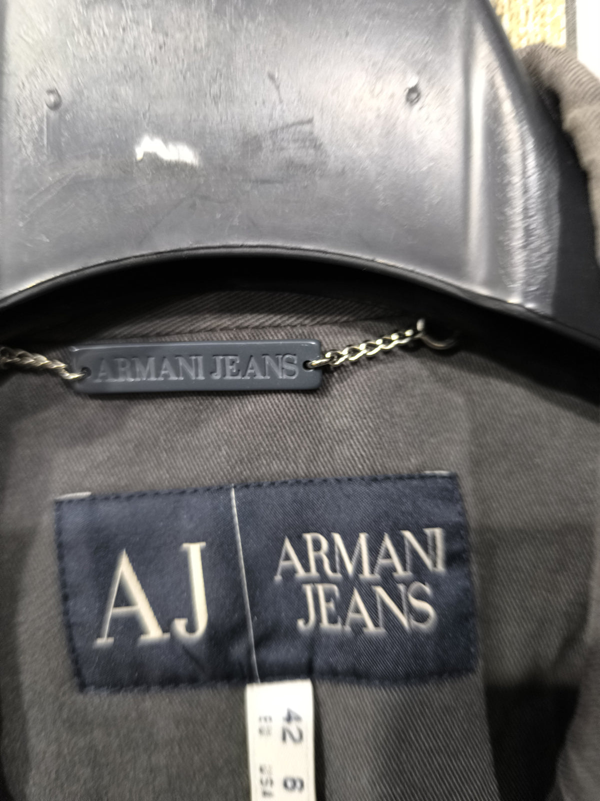 Giacca blazer Armani Jeans Grigio Antracite Vintage Y2K — foto 5