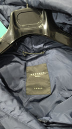 Cappotto lungo imbottito con cappuccio Weekend Max Mara Blu scuro Vintage Y2K Donna (S) — foto 4