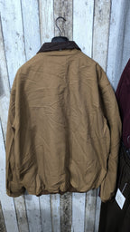 Giacca da lavoro Carhartt FR Zip Colletto Velluto Marrone Chiaro Vintage Y2K (3XG Tall) — foto 6