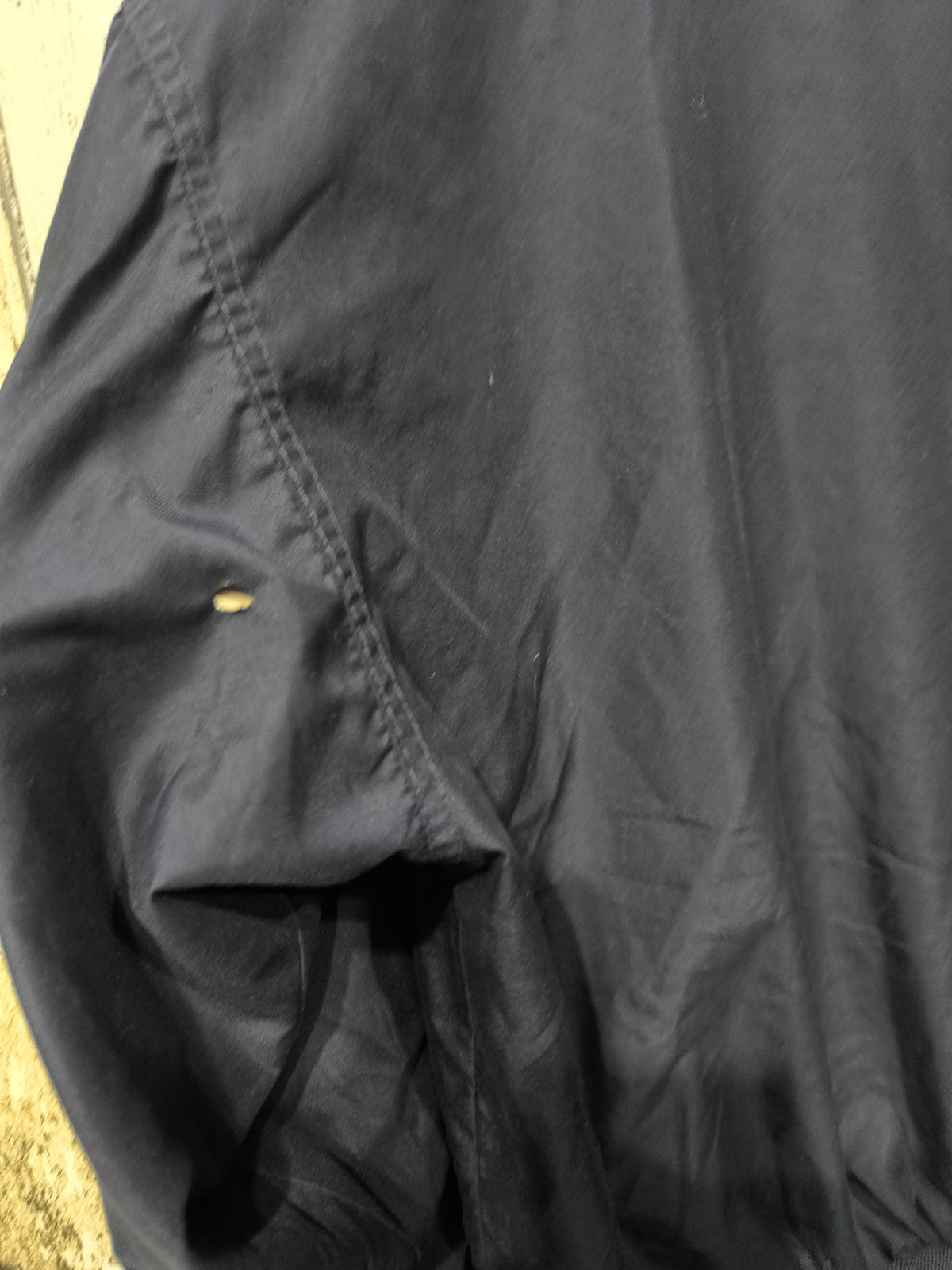 Giacca bomber Lacoste Zip integrale Blu navy Vintage Y2K (L) — foto 6