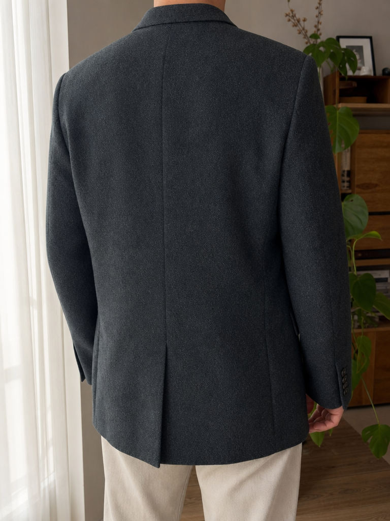 Giacca sartoriale monopetto Example by Missoni grigio antracite Vintage Y2K (XL) — foto 2