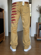 Jeans Straight Energie Straight Morris Beige Vintage Y2K (W32) — foto 1