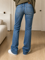 Jeans Bootcut s.Oliver Shape Bodycut Blu Denim Dé lavé Vintage Y2K — foto 1