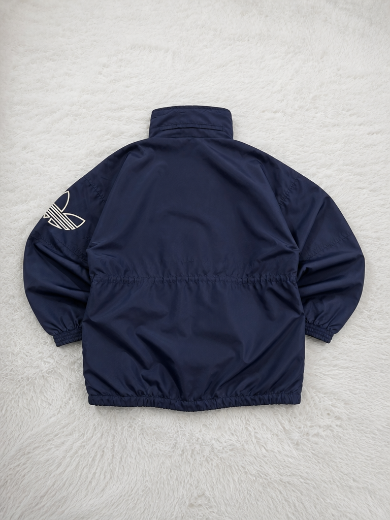 Giacca a vento adidas Blu navy Collo alto Vintage Y2K (L) — foto 2