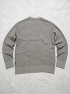 Maglione Patagonia girocollo a coste grigio tortora mélange Vintage Y2K (M) — foto 2
