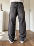 Jeans Art-California Grigio Antracite Slavato Vintage Y2K — foto 1