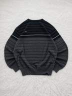 Maglione Girocollo a Righe Blauer Vintage Y2K (XL) — foto 2