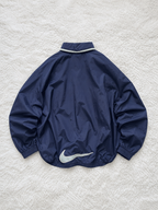 Giacca a vento Nike Zip intera Collo alto Blu navy Vintage Y2K (XXL) — foto 2