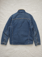 Giacca Denim TOPMAN Collo Sherpa Blu Denim Vintage Y2K (XL) — foto 2