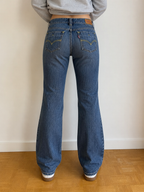 Levis Jeans Patty Anne Skinny Denim Blu Vintage Y2K Donna (XS) — foto 1