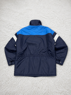 Giacca Imbottita Sportiva adidas Blu Navy Color Block Vintage Y2K (54) — foto 2