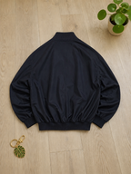 Giacca bomber Lacoste Zip integrale Blu navy Vintage Y2K (L) — foto 2