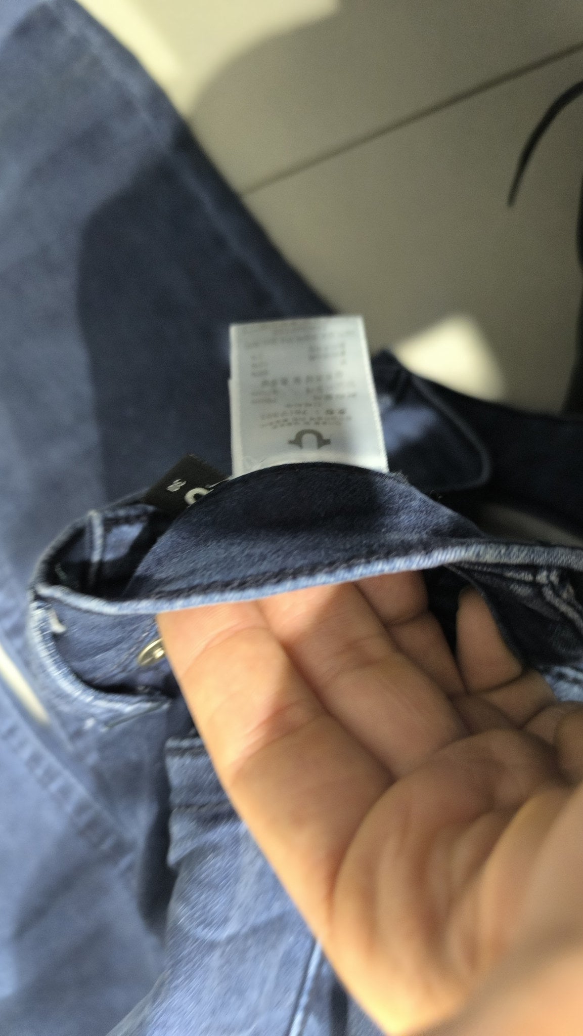 Jeans True Religion 5 Tasche Blu Scuro Vintage Y2K (S) — foto 7