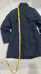 Parka Robe di Kappa Lungo Imbottito Blu Navy Vintage Y2K (L) — foto 7