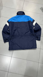 Giacca Imbottita Sportiva adidas Blu Navy Color Block Vintage Y2K (54) — foto 4