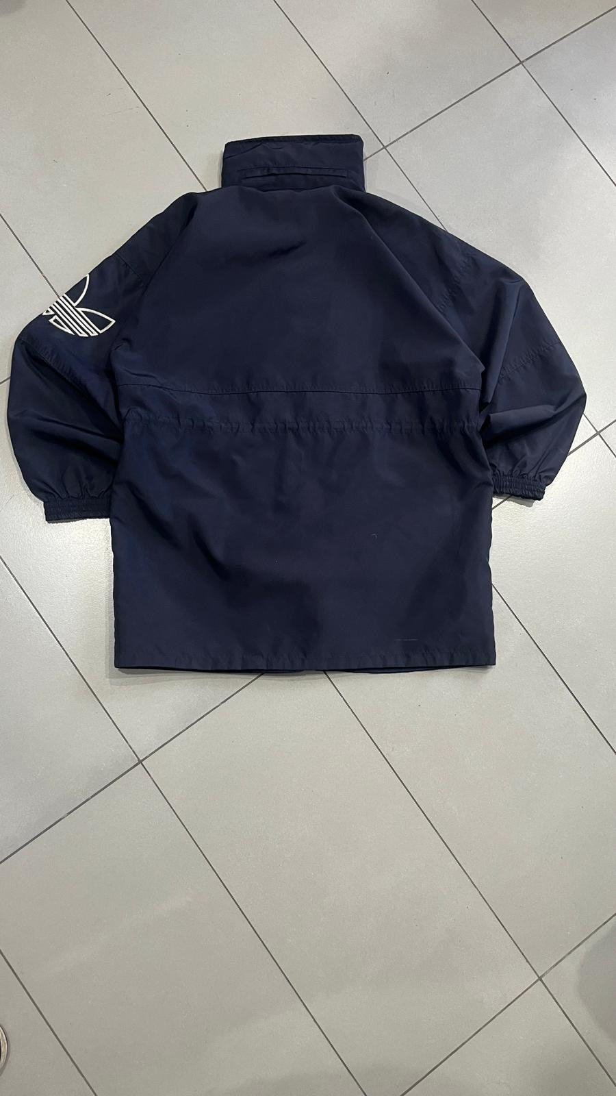 Giacca a vento adidas Blu navy Collo alto Vintage Y2K (L) — foto 4