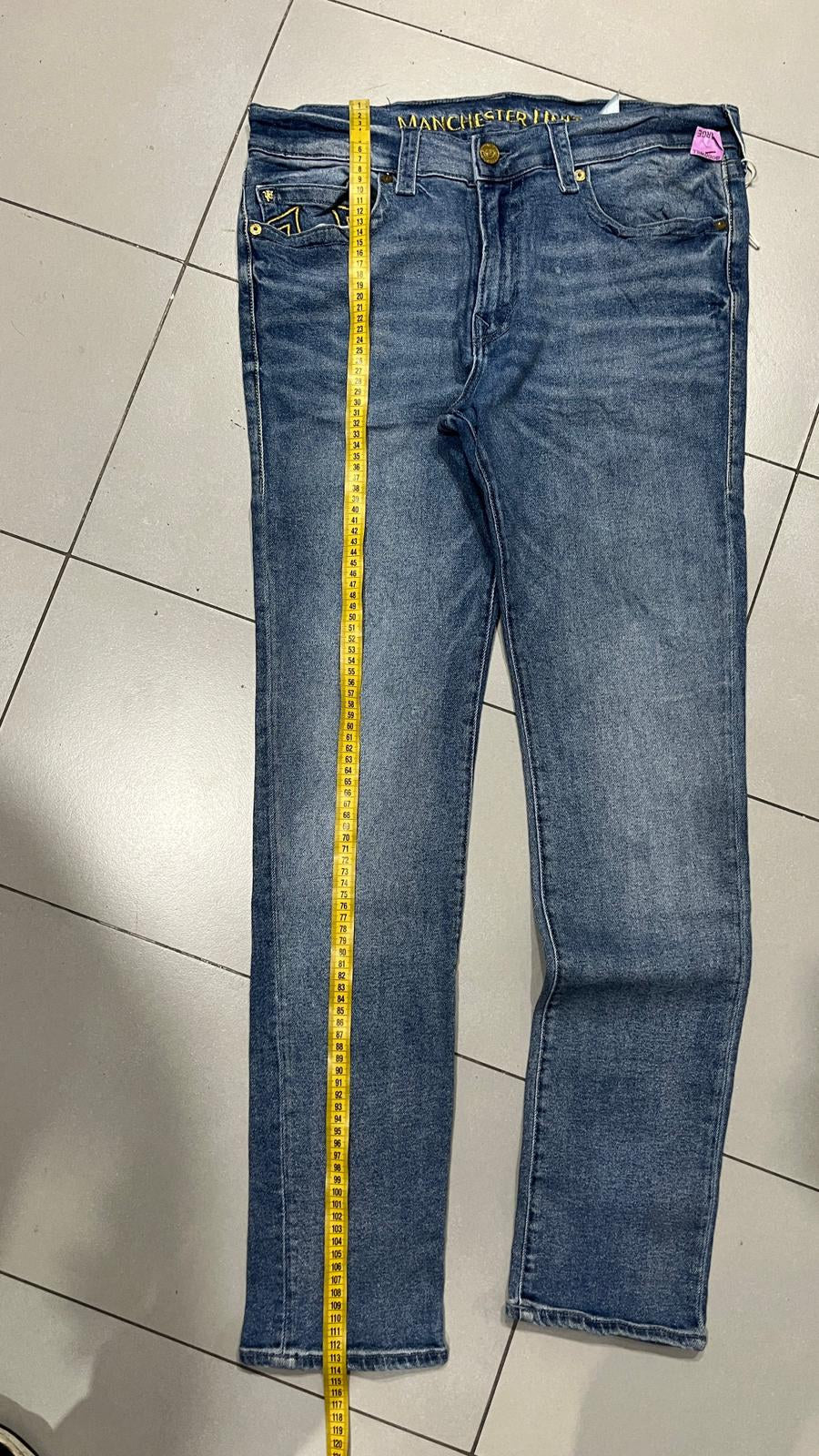 Jeans True Religion Blu Denim Vintage Y2K (36) — foto 8