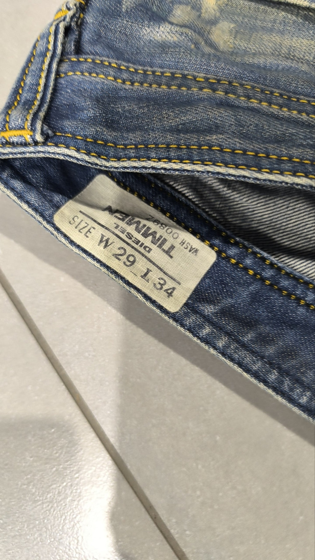 Jeans Gamba Ampia Blu Vintage Y2K Donna — foto 7