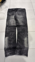 Jeans Southwave Denim gamba ampia Nero slavato Vintage Y2K Uomo (L) — foto 3