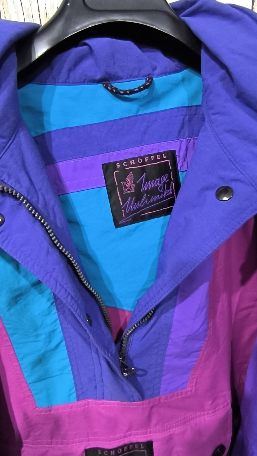 Giacca a vento Schoffel Color Block Vintage Y2K (42) — foto 6