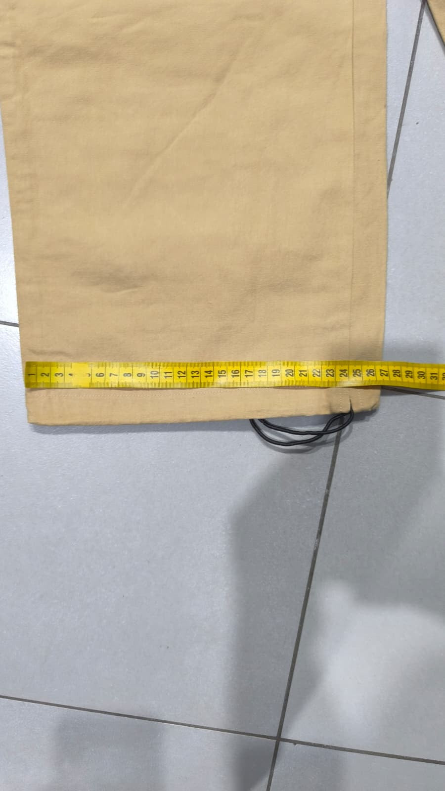 Pantaloni Cargo Beige Tasche Applicate Vintage Y2K (46) — foto 6