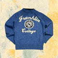Sweater Maglioncino Franklin College Embroidered  (S)