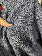 Maglione Girocollo Murphy&Nye Blu Mélange Vintage Y2K Uomo (L) — foto 4