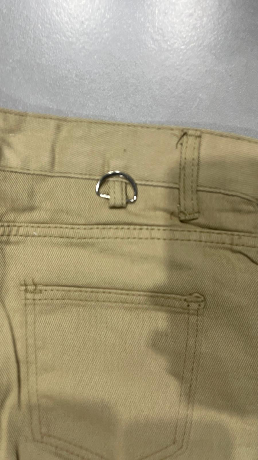 Pantaloni Beige Kaki Vintage Y2K (M) — foto 5
