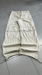 Pantaloni cargo Vita e fondo elasticizzati Vintage Y2K (M) — foto 4