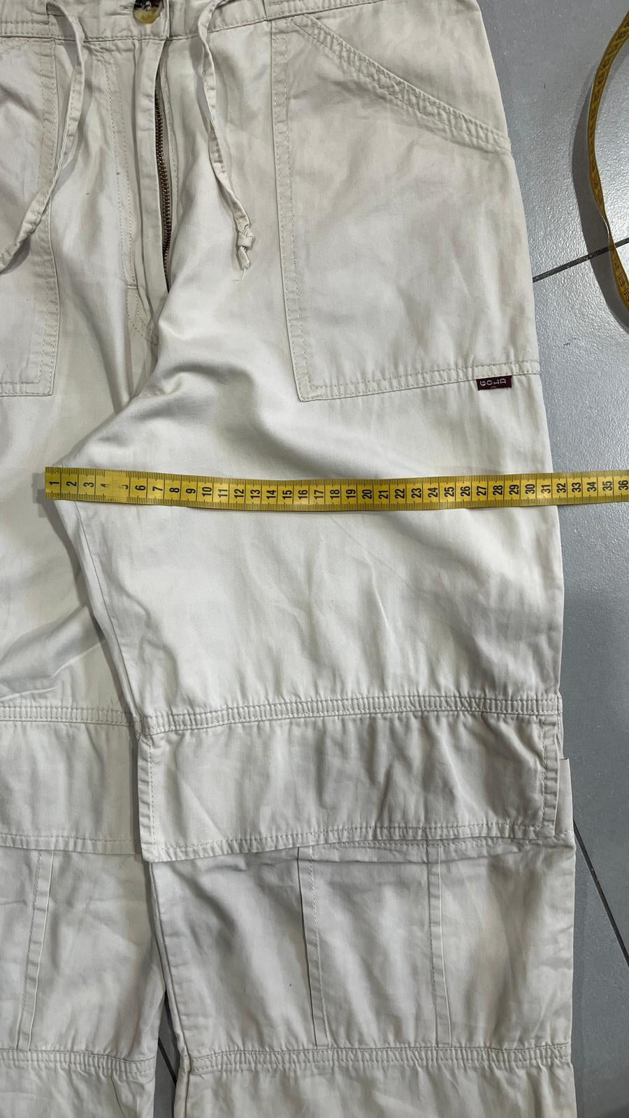 Pantaloni cargo Vita e fondo elasticizzati Vintage Y2K (M) — foto 5