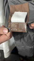 Piumino lungo Moncler Collo Alto Zip Integrale Grigio Vintage Y2K (3) — foto 6