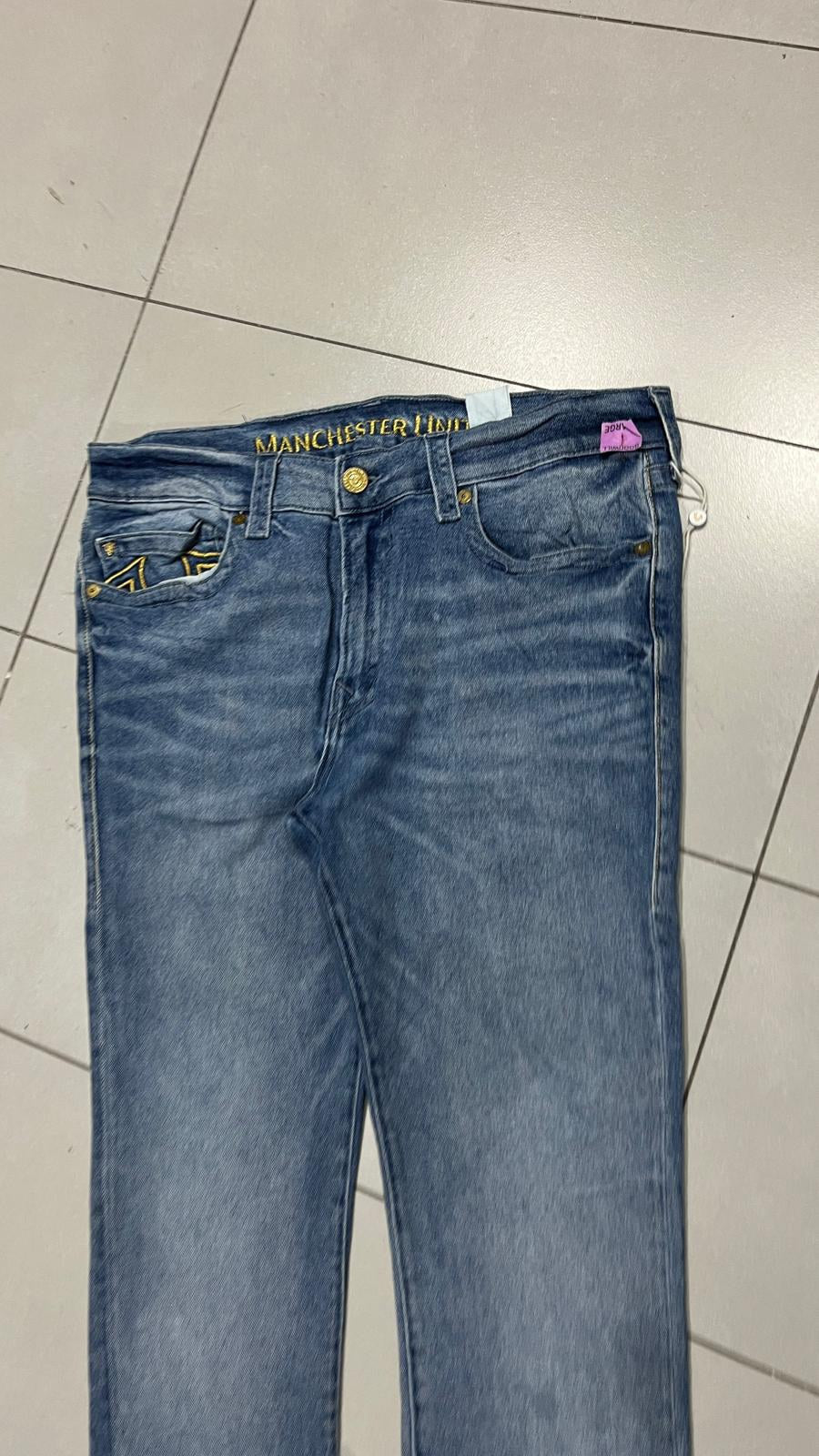 Jeans True Religion Blu Denim Vintage Y2K (36) — foto 4