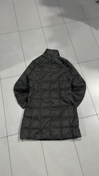 Piumino lungo Moncler Collo Alto Zip Integrale Grigio Vintage Y2K (3) — foto 4