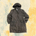 Cappotto Bomber Lungo Peuterey Donna Vintage Y2K 90s 2000s American Style Hip Hop Rave (S)