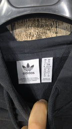 Felpa Adidas Corta Con Cappuccio Nero Blu Rosso Bianco Vintage Y2K Donna — foto 5