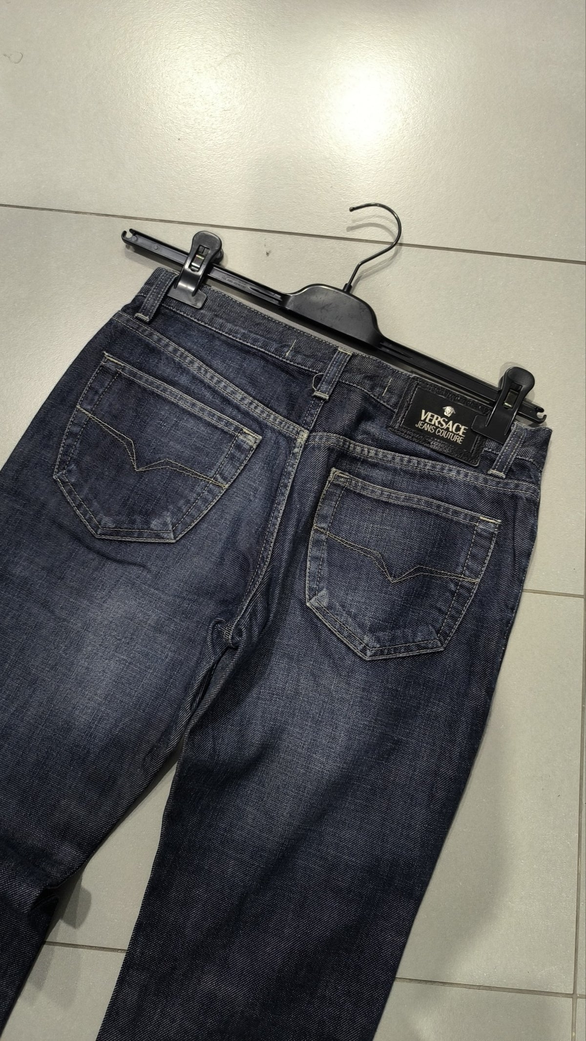 Jeans a vita bassa a zampa Versace Jeans Couture Vintage Y2K Donna (S) — foto 4