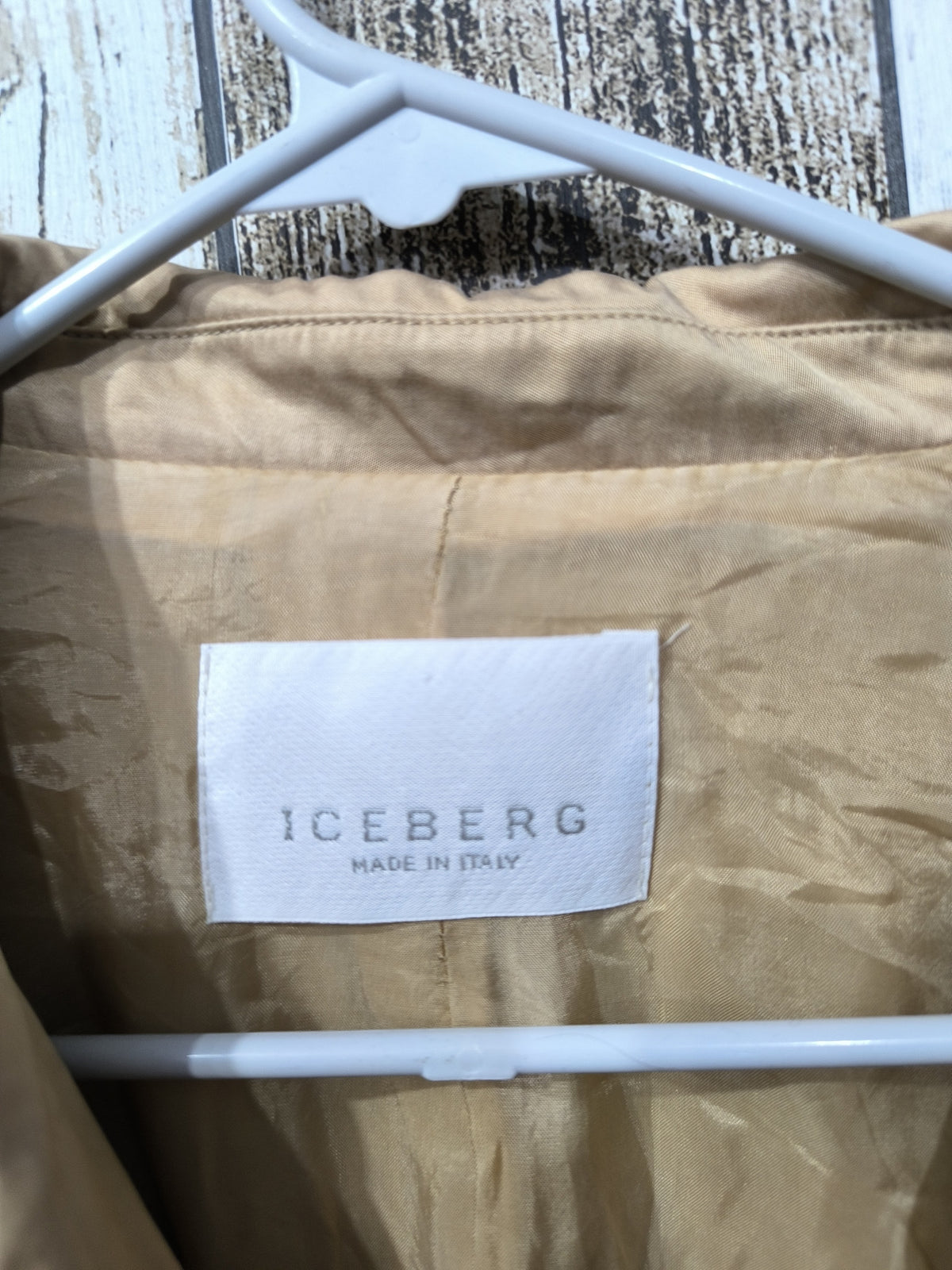 Blazer ICEBERG Monopetto Beige Vintage Y2K (XS) — foto 5
