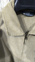 Giacca Polo Ralph Lauren Velluto a Coste Beige Chiaro Vintage Y2K (L) — foto 6